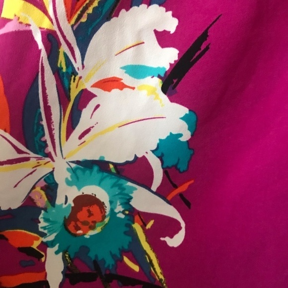 JASMINE & JULIANA Floral Pink Fucsia Romper Birds of Paradise Jumpsuit - Picture 8 of 8